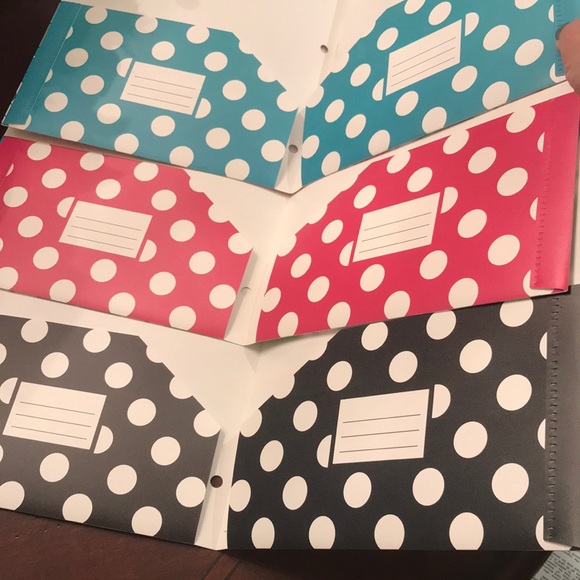 COPY - COPY - COPY - COPY - Set of three Studio C poly plastic print folders. - Picture 6 of 6